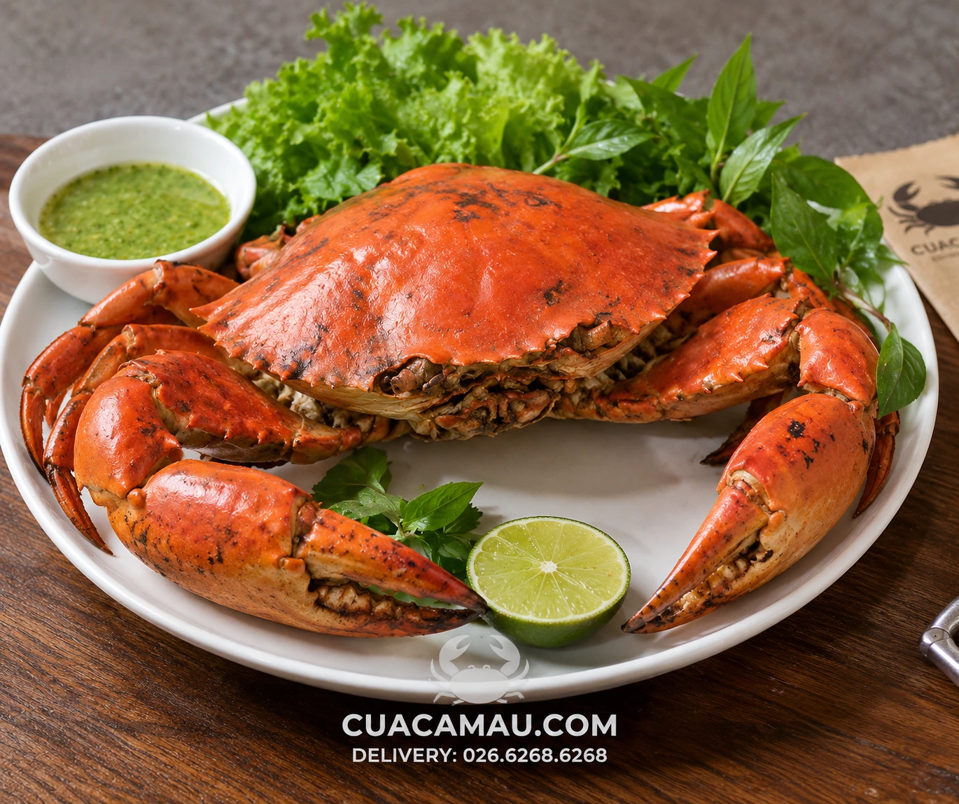 Medium Meat Crab - Steamed/Grilled